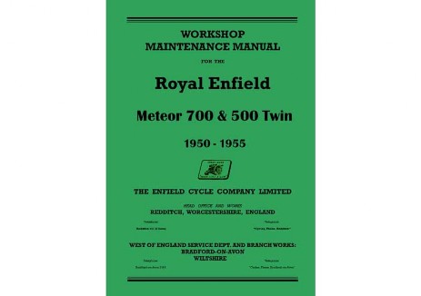 Royal Enfield 500 Twin workshop manual