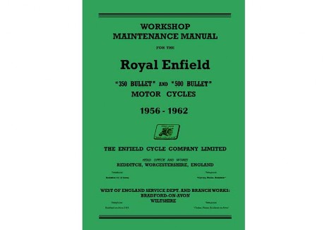 Bullet Manual Redditch 350 & 500cc