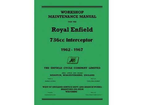 Royal Enfield Interceptor MKI and MKIA Manual 