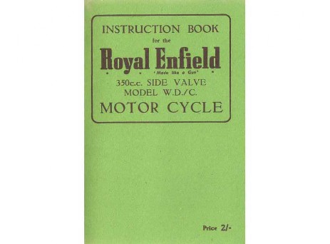 Royal Enfield Model WD/D handbook / manual